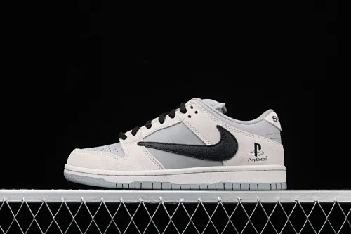 All Categories Nk SB Dunk Series Nk SB Dunk Low Low-top Skateboard Shoes J Version Travis Scott x PlayStation